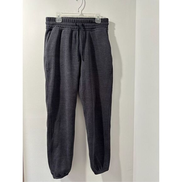 Lululemon Pants - Lululemon Warm Down II women’s lined dark gray jogger sweatpants size 4 #36-1690
